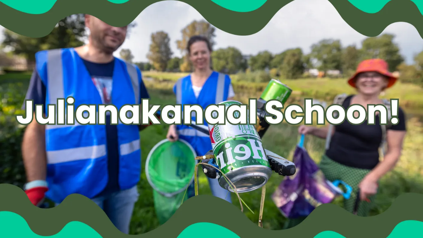 Help jij ook mee het Julianakanaal op te ruimen?