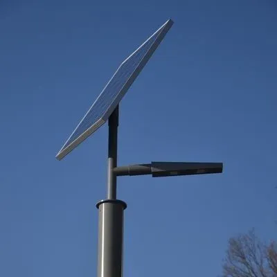 Nieuwe verlichting op zonne-energie in Heel