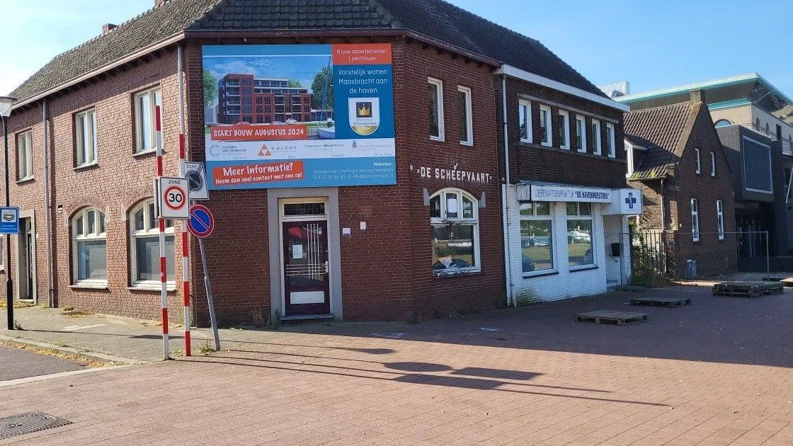 Bouw appartementencomplex Havenstraat 24/26 Maasbracht