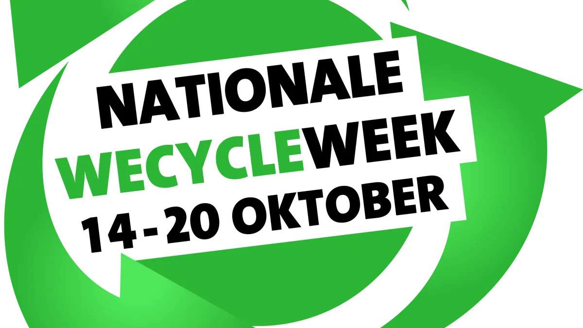 Nationale Wecycleweek: van 14 tot en met 20 oktober