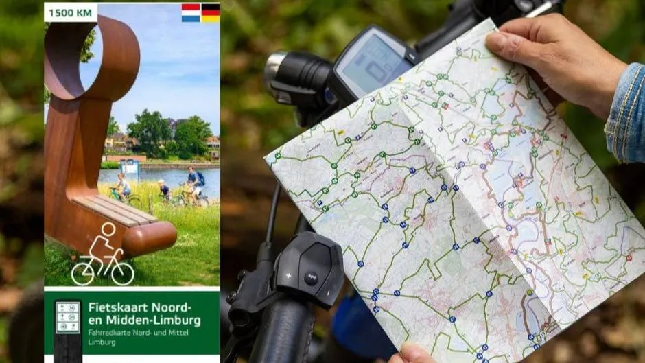 VVV Hart van Limburg presenteert nieuwe Fietsknooppuntenkaart Noord- en Midden-Limburg 2025