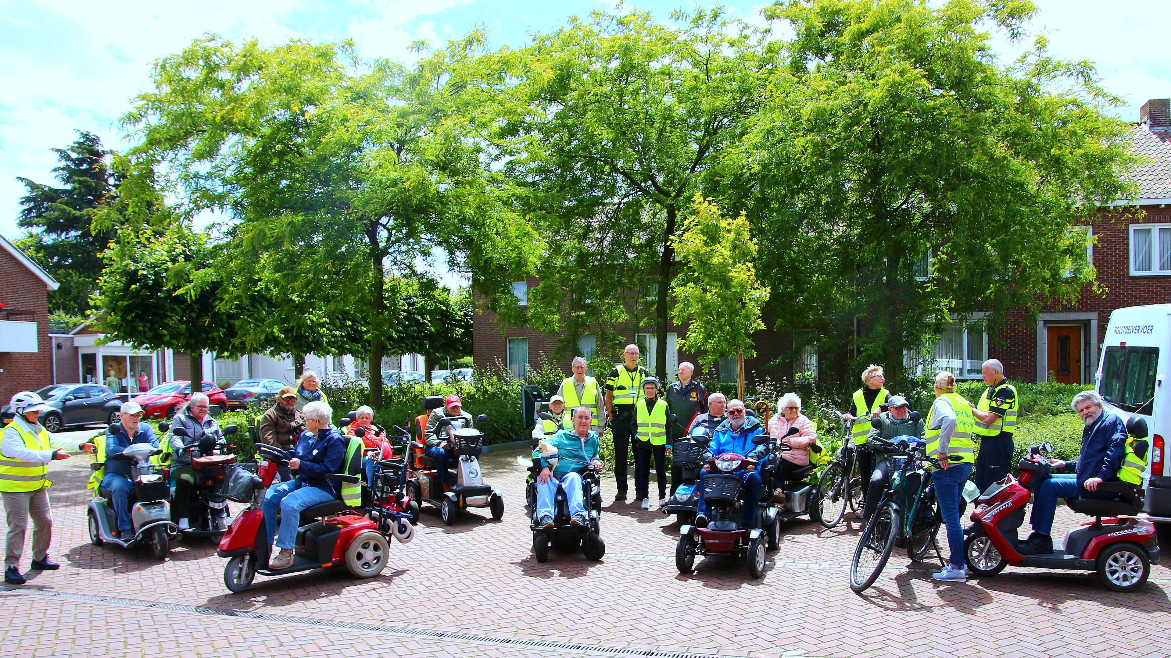 Jubileumtoertocht voor scootmobielen en elektrische rolstoelen