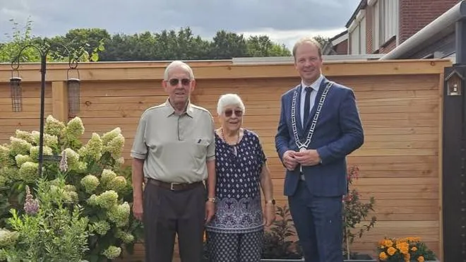 Diamanten bruidspaar in Maasbracht viert 60ste huwelijksdag
