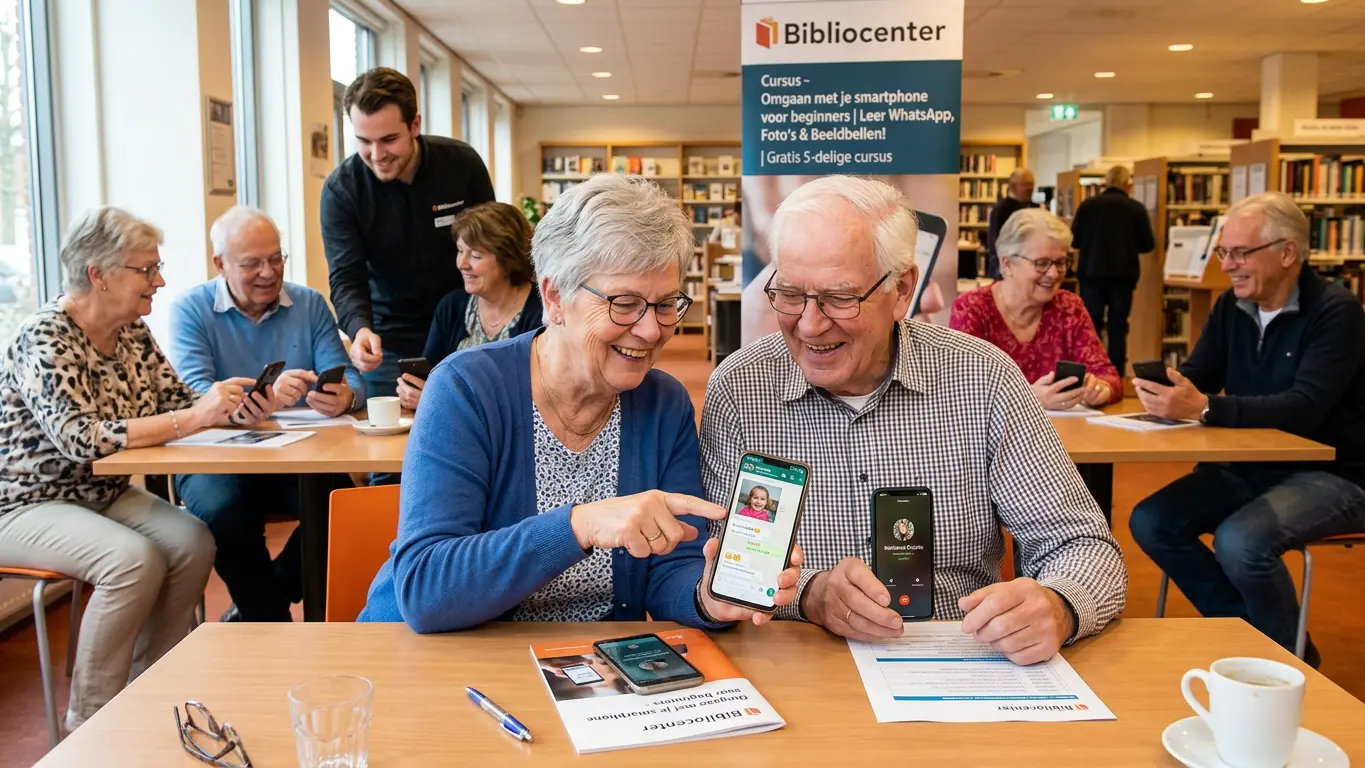 Afbeelding Smartphone cursus gegenereerd met AI -1