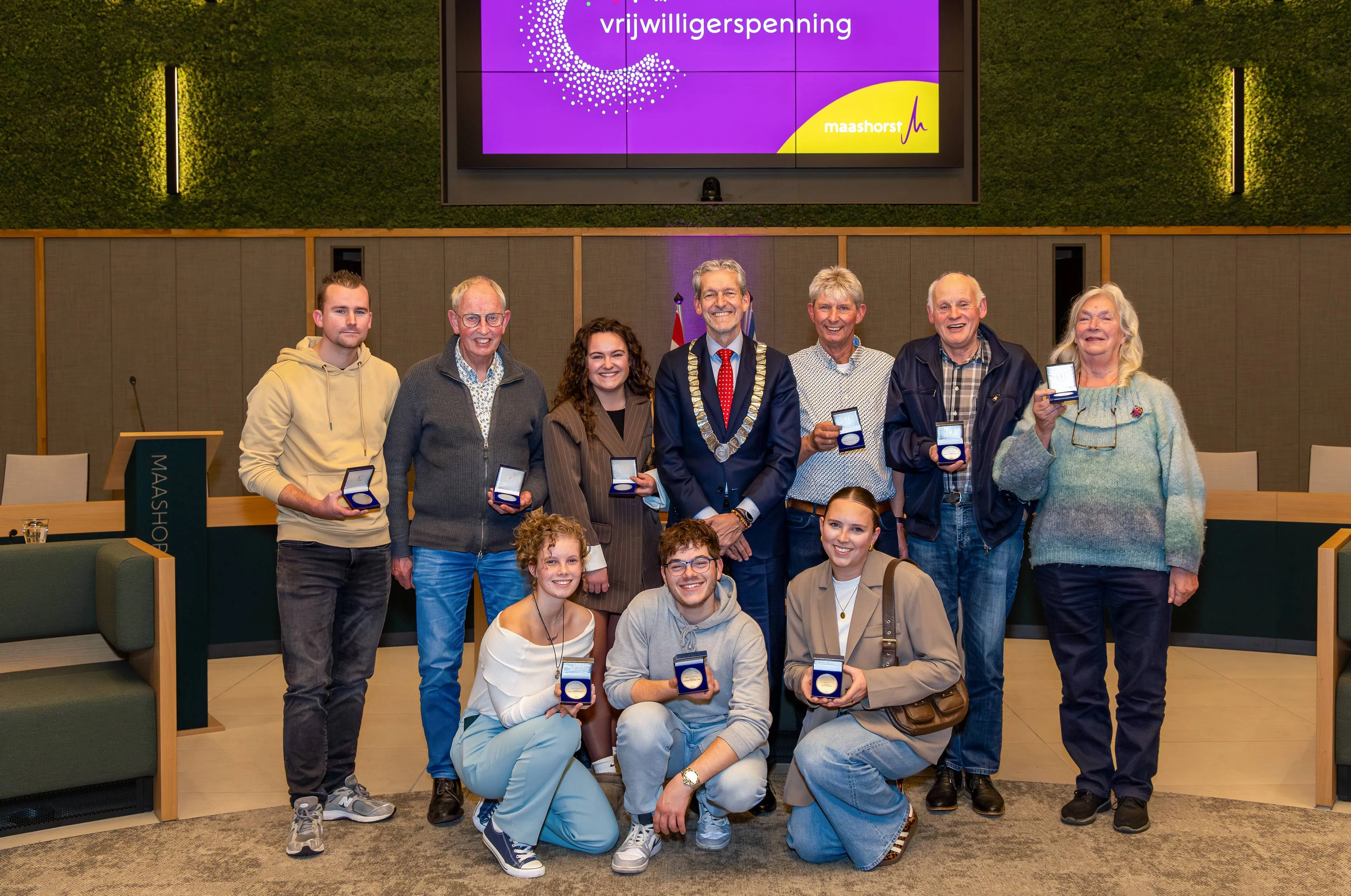 Vrijwilligerspenningen gemeente Maashorst-261125