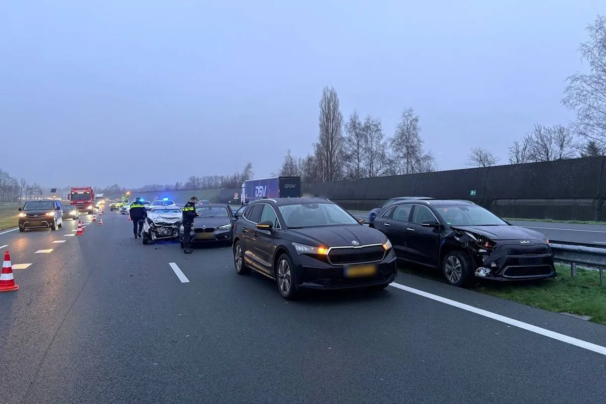 24-02-2026 Ongeval A50 Uden 01