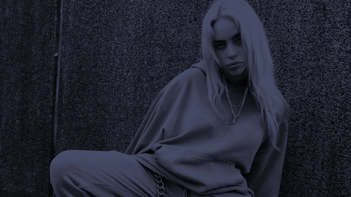 billie eilish blauw