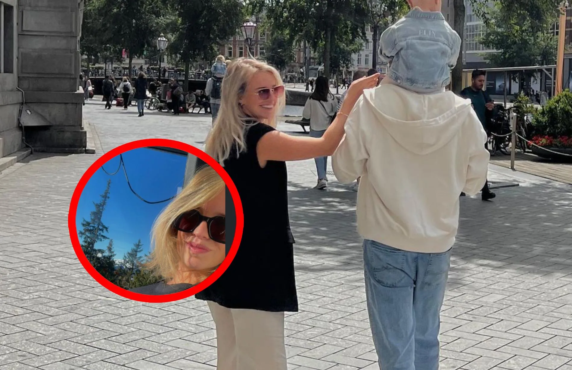 Foto: Dee van der Zeeuw knalt zowat uit haar broek