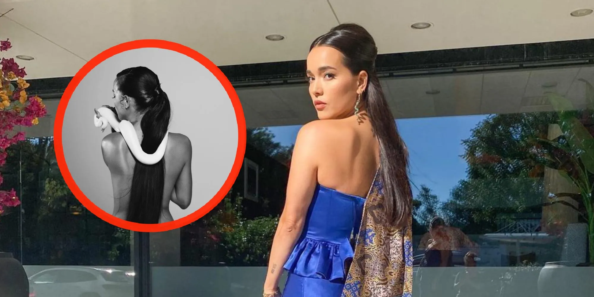 Foto: Bibi Breijman trekt haar shirt uit om nieuwe single te promoten