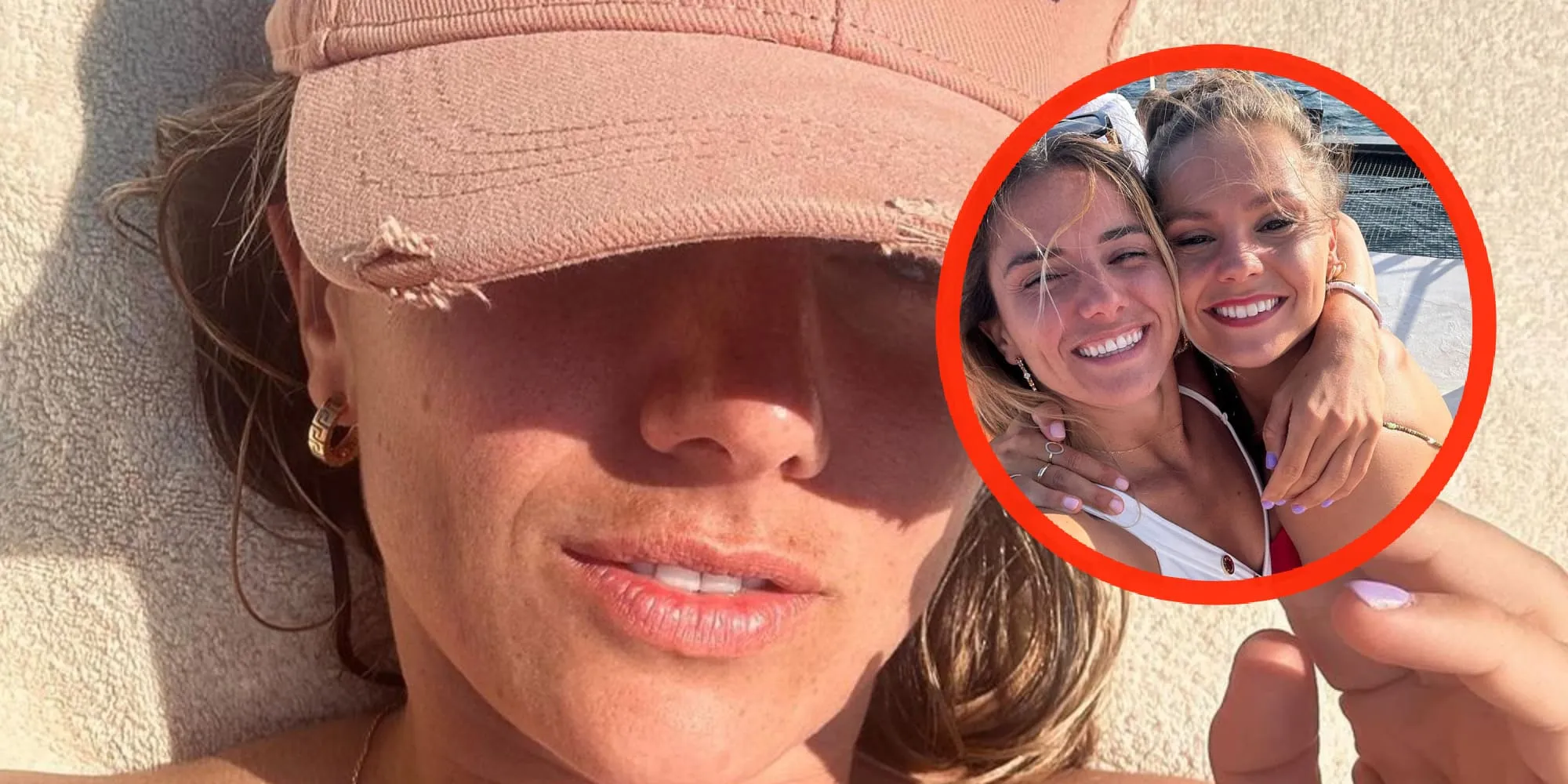 foto danielle van de donk vermaakt zich tijdens bloedheet boottochtje met lieke martens