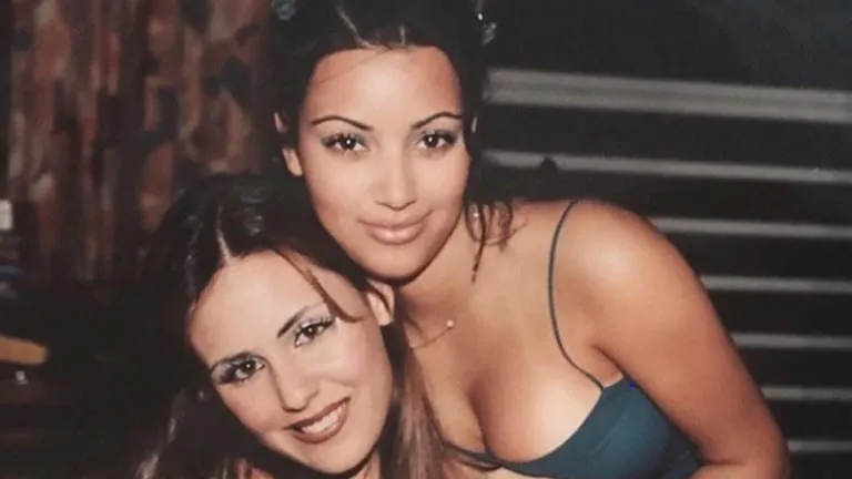 kim kardashian vroeger