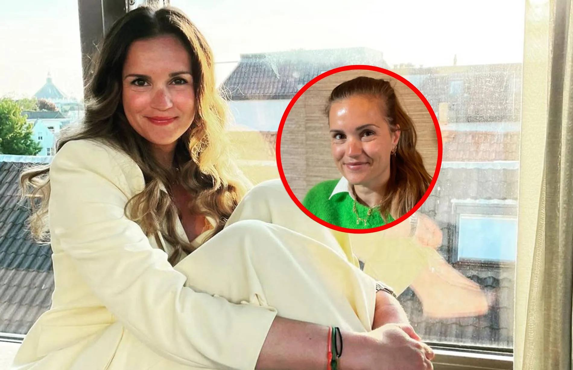 Foto: Marly van der Velden deelt vreemde foto van heerlijk jurkje