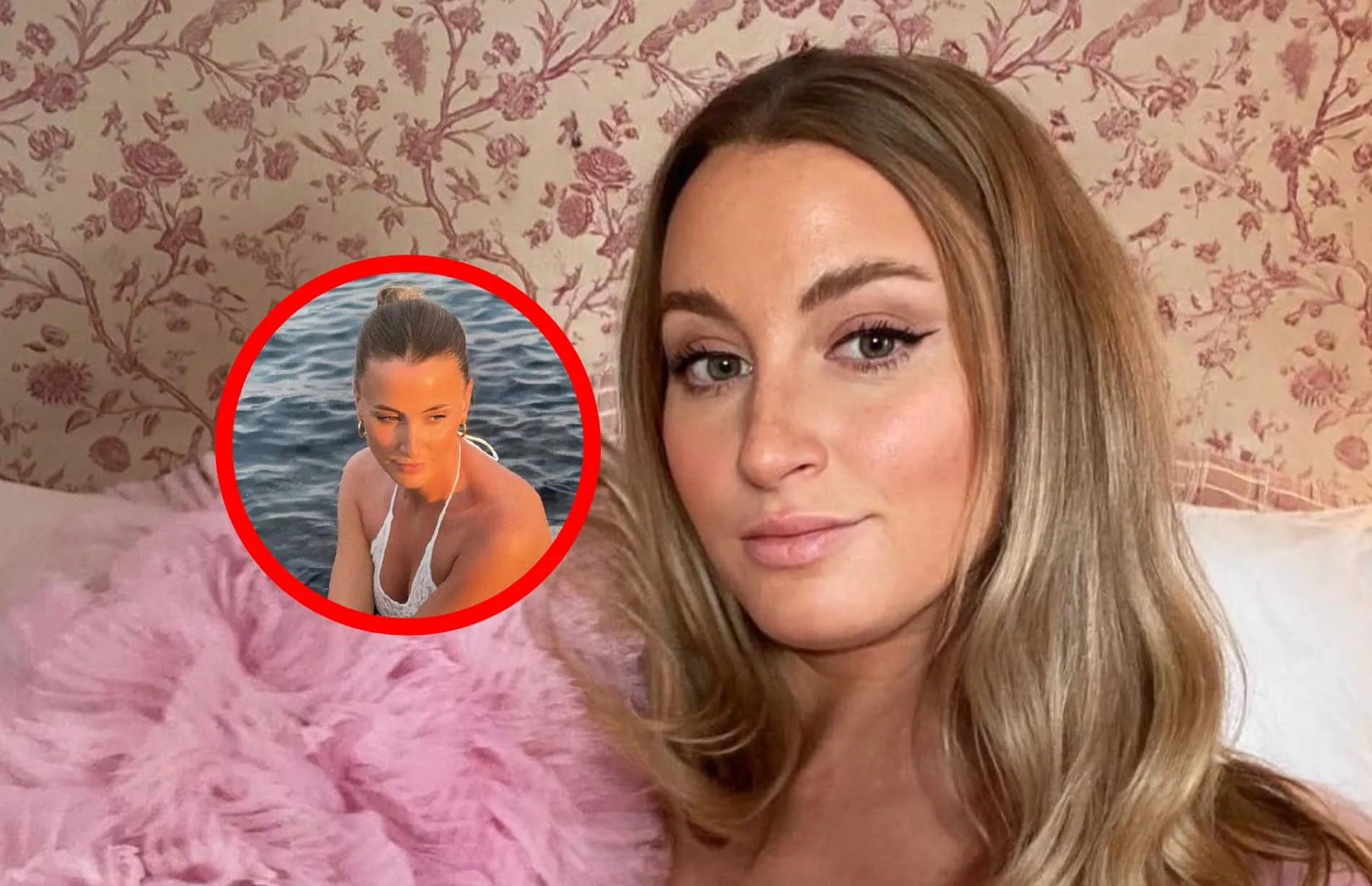 Foto: Influencer Noor de Groot laat haar geweldige lijf zien in doorzichtig zomerjurkje