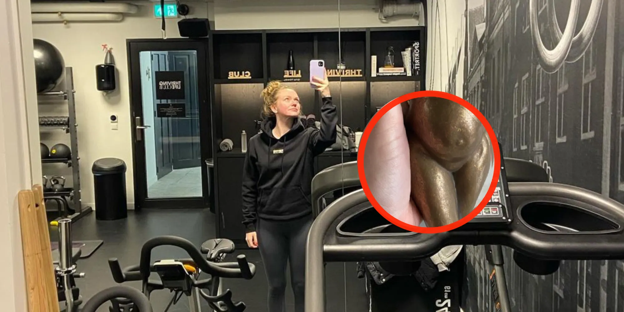 Foto: Pip Pellens laat zich volledig zonder kleding zien