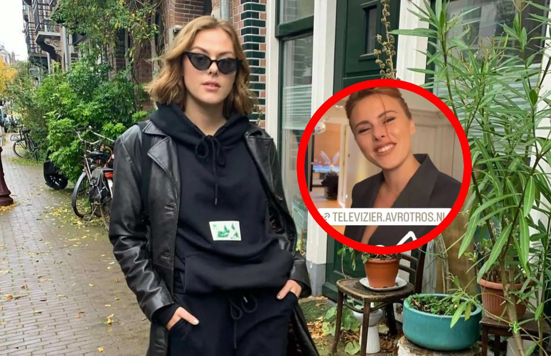 susan radder heeft jasje erg open tijdens televizier ring gala
