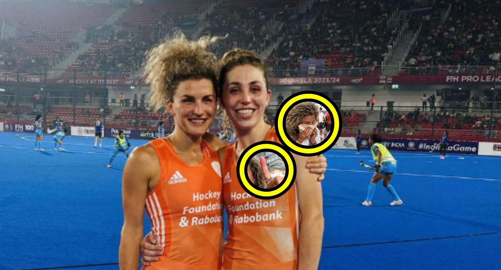 beeldschone hockeysters laura nunnink en maria verschoor vinden smerig object in hun eten in olympisch dorp video