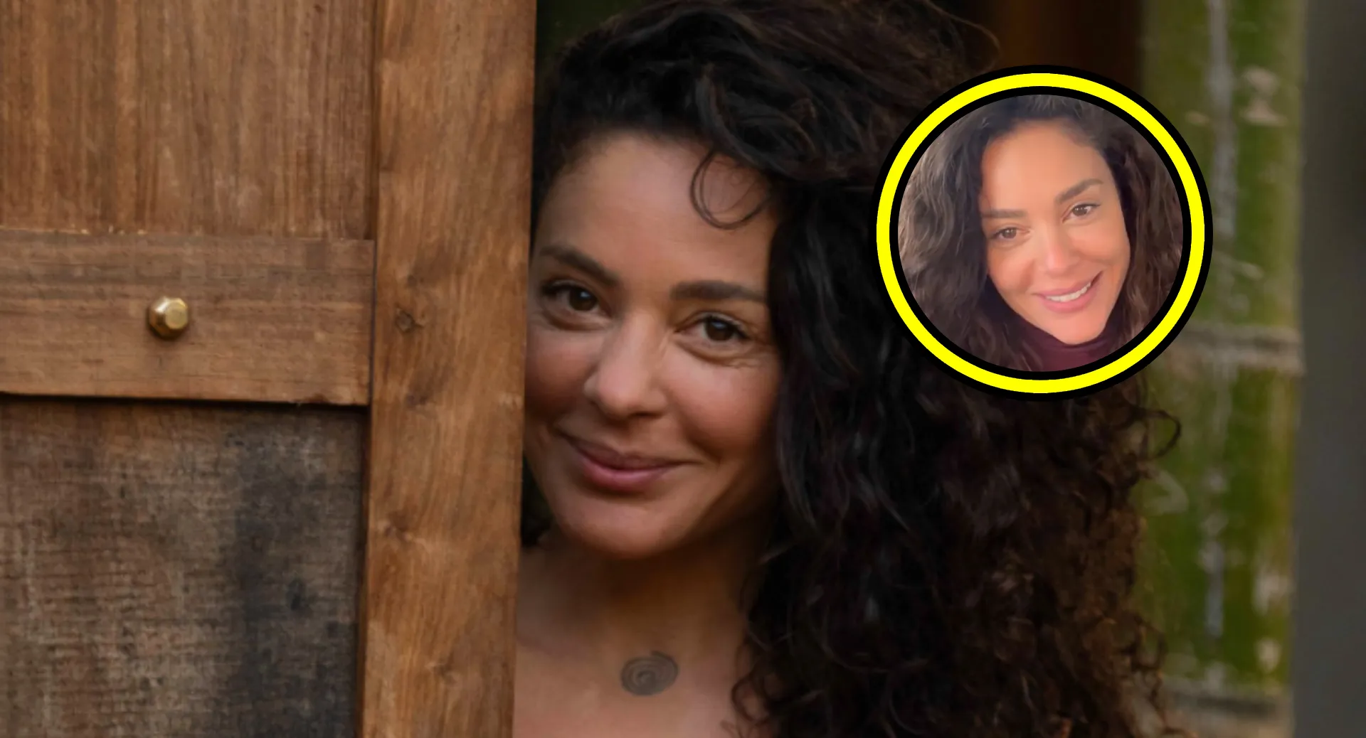 Fajah Lourens gaat langzaam op en neer terwijl ze haar achterzijde uitsteekt (video!)