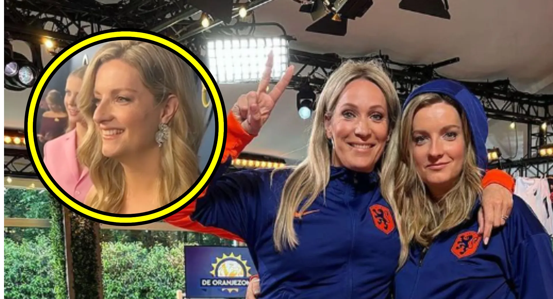 Zo zie je Merel Ek, Noa Vahle en Hélène Hendriks maar één keer per jaar: heerlijk trio in strakke jurkjes