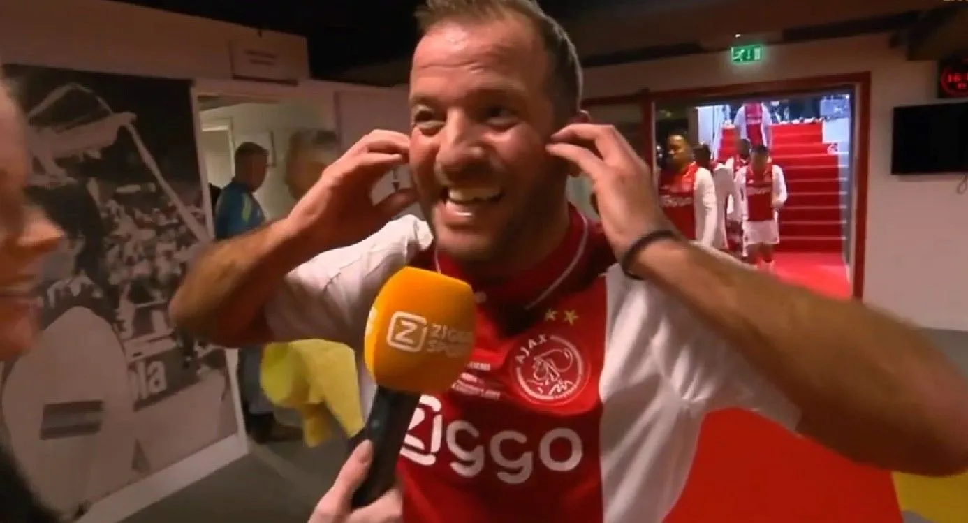 Rafael van der Vaart wordt keihard uitgelachen door Estavana Polman na mislukte actie: "Idee was zo mooi"