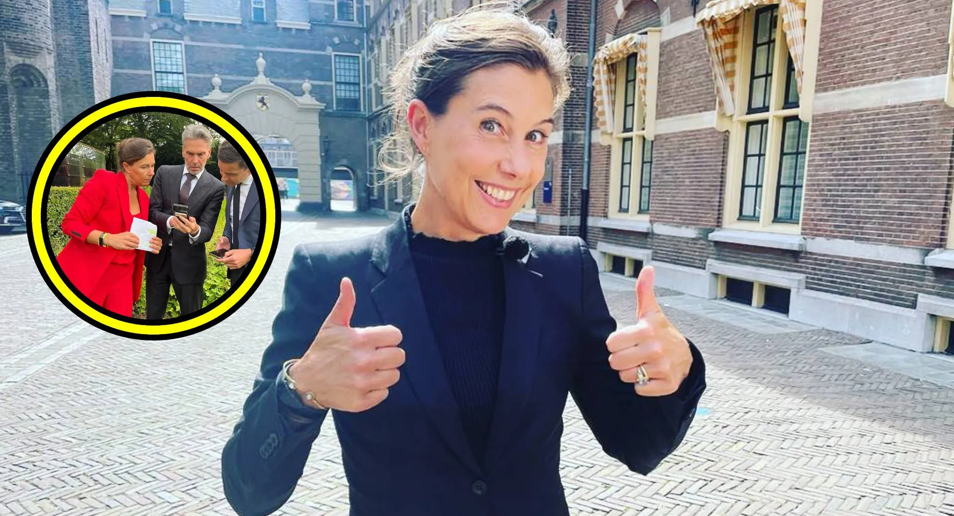 Politiek verslaggeefster Floor Bremer gluurt mee op telefoon van nieuwe premier Dick Schoof (foto!)