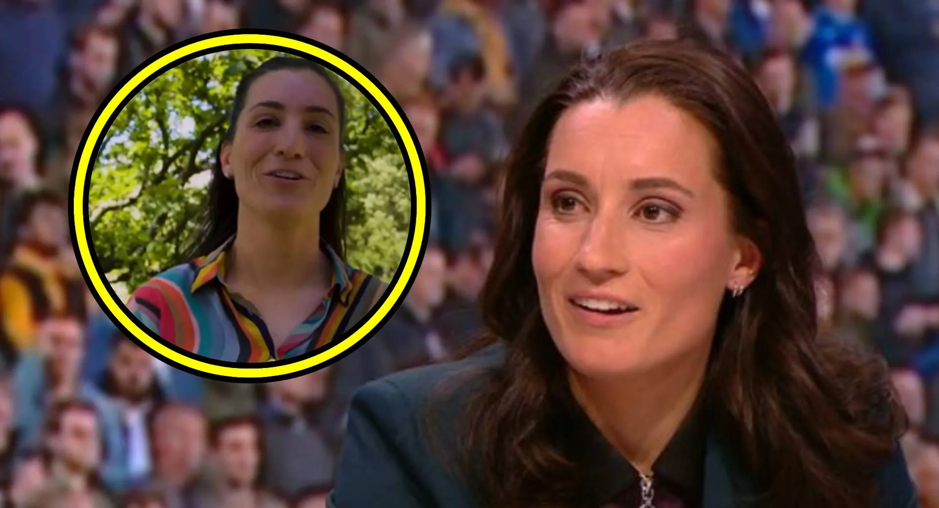 Ex-voetbalster Leonne Stentler brengt NOS in gevaar met omstreden filmpje: 'Mag dat wel?'
