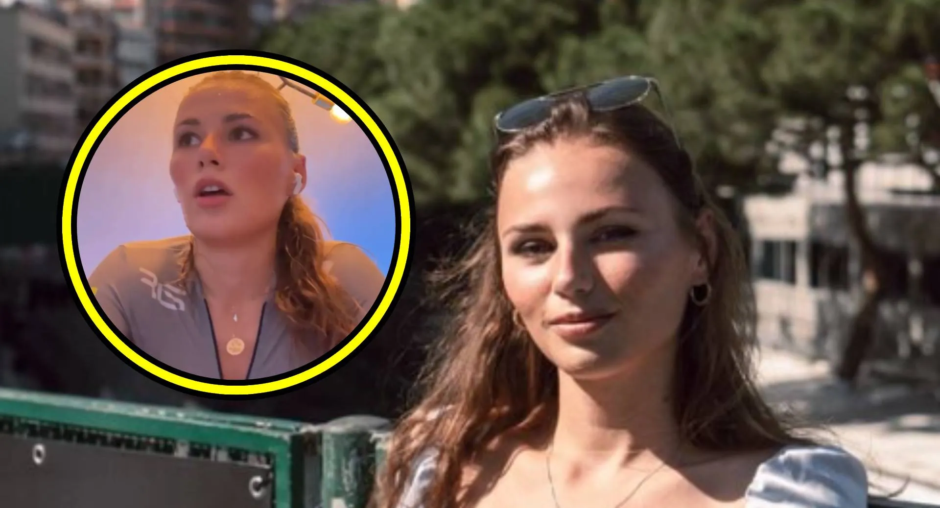 Puck Moonen werkt zich in het zweet en laat ineens haar vochtige tong zien (video)
