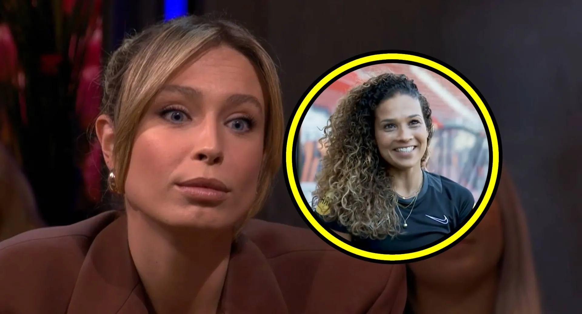 Loïza Lamers is helemaal weg van vrouwelijke scheidsrechter Shona Shukrula: 'Echt supercool' (video)