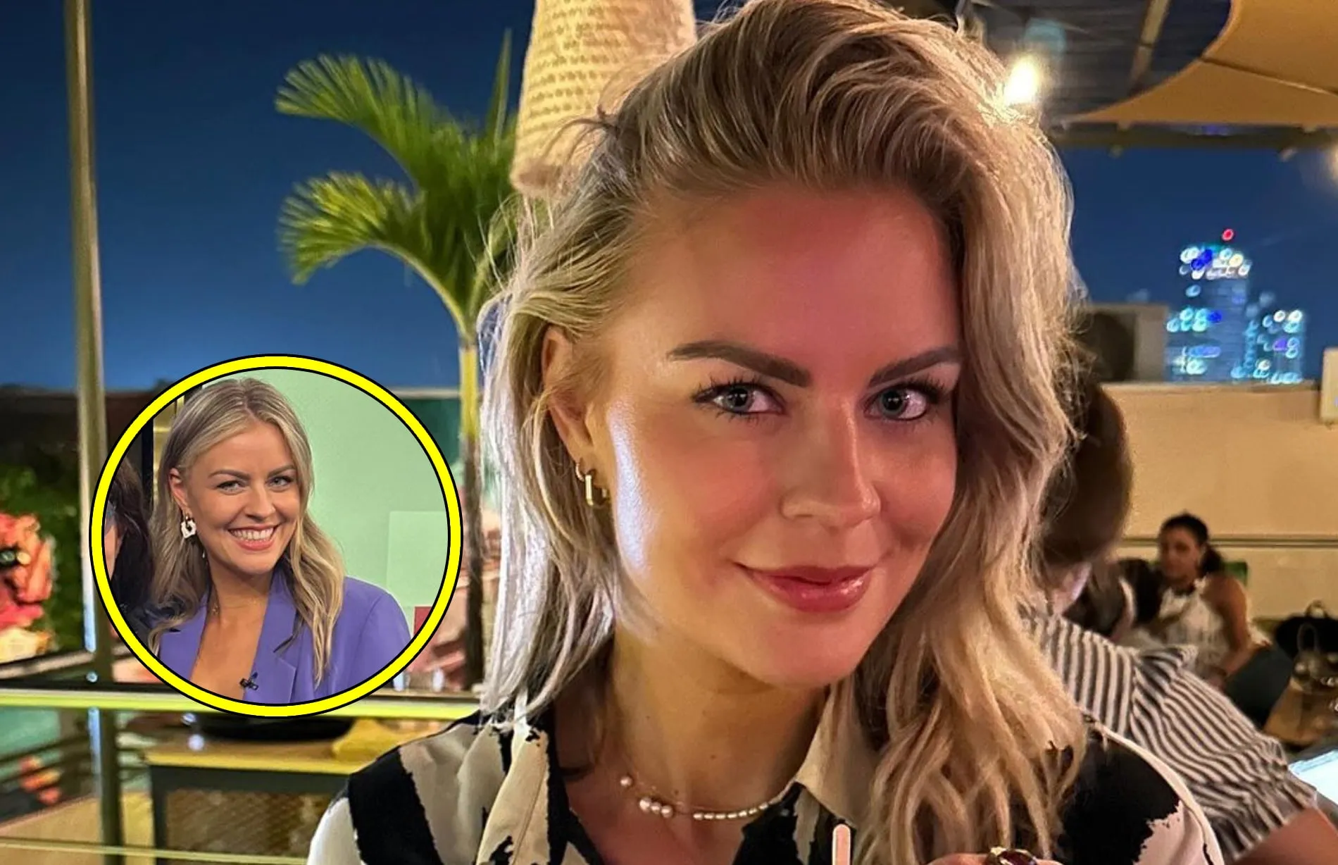 Foto: Nieuwslezeres Iris de Graaf begint op heerlijke wijze met openhangend jasje