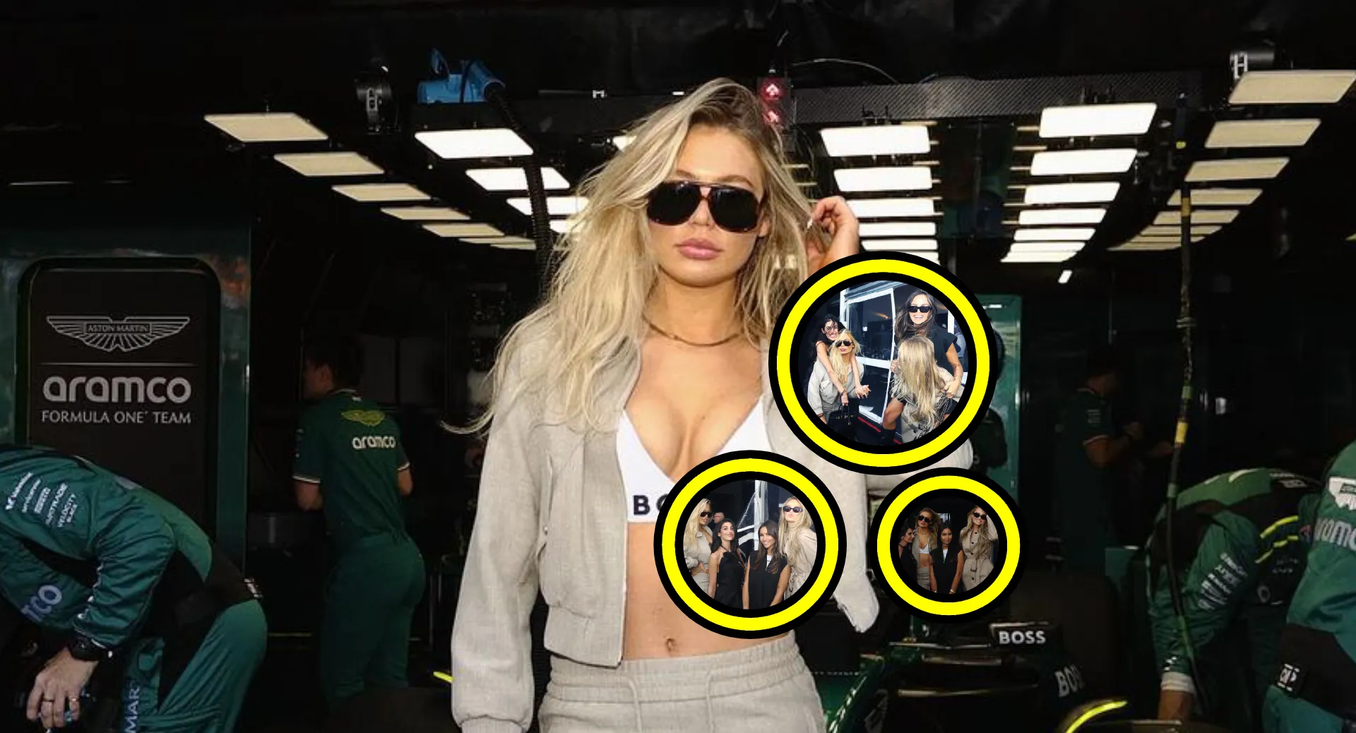 Jutta Leerdam bespringt Nederlandse modellen tijdens Dutch Grand Prix in Zandvoort (foto's!)