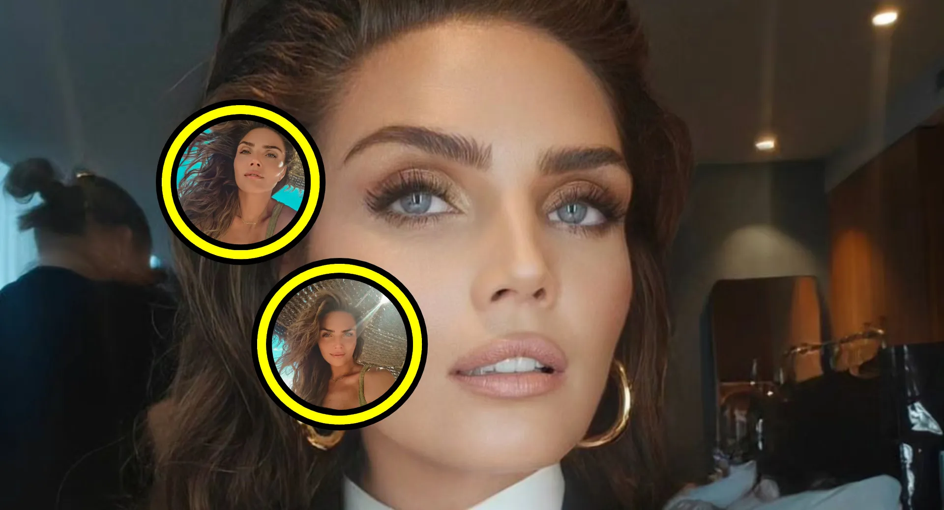 Kim Feenstra buigt diep voorover in uitpuilend setje badkleding (foto's!)