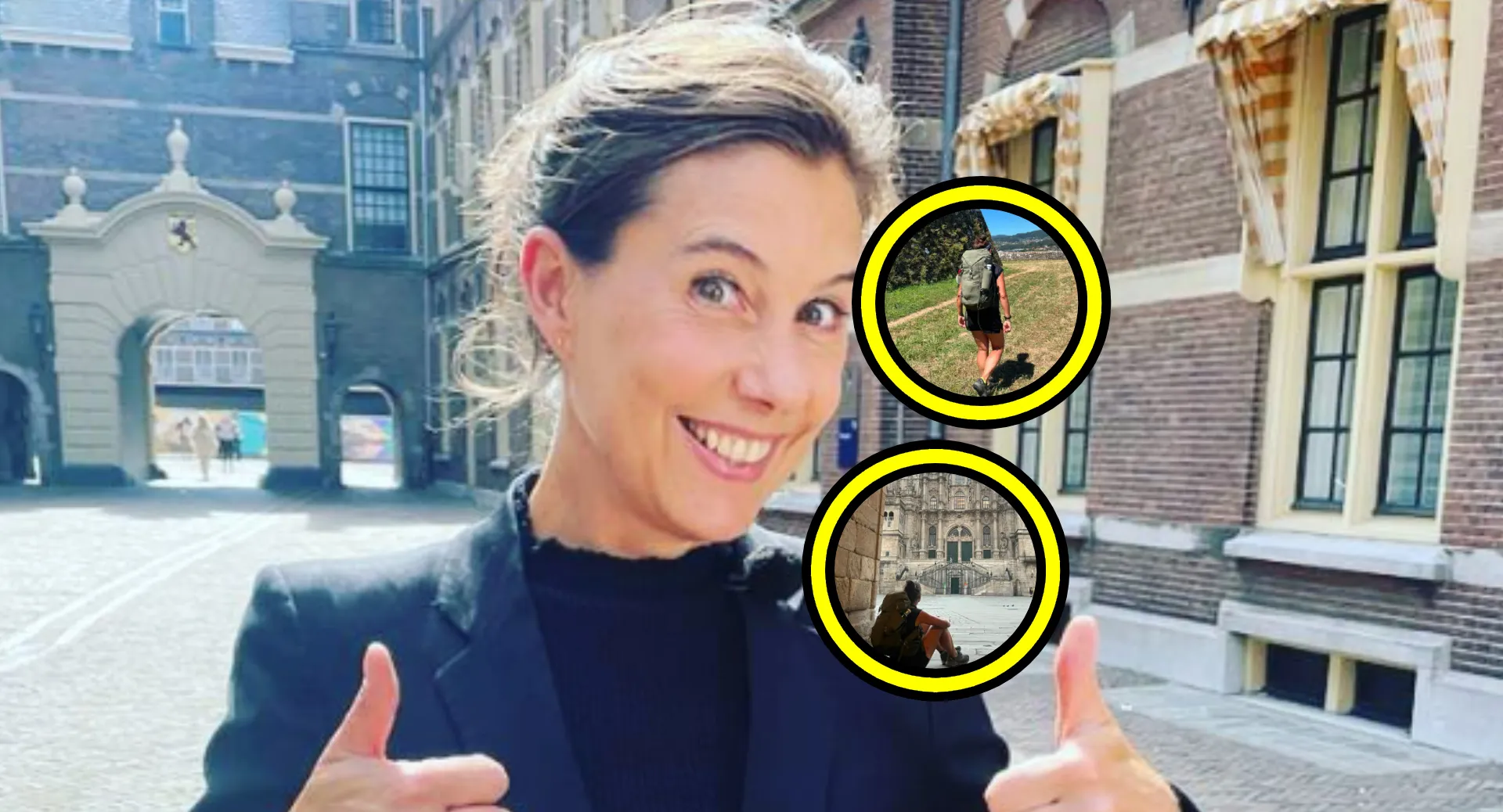 Politiek verslaggeefster Floor Bremer was 8 dagen lopend onderweg tijdens bizarre solo-vakantie (foto's!)