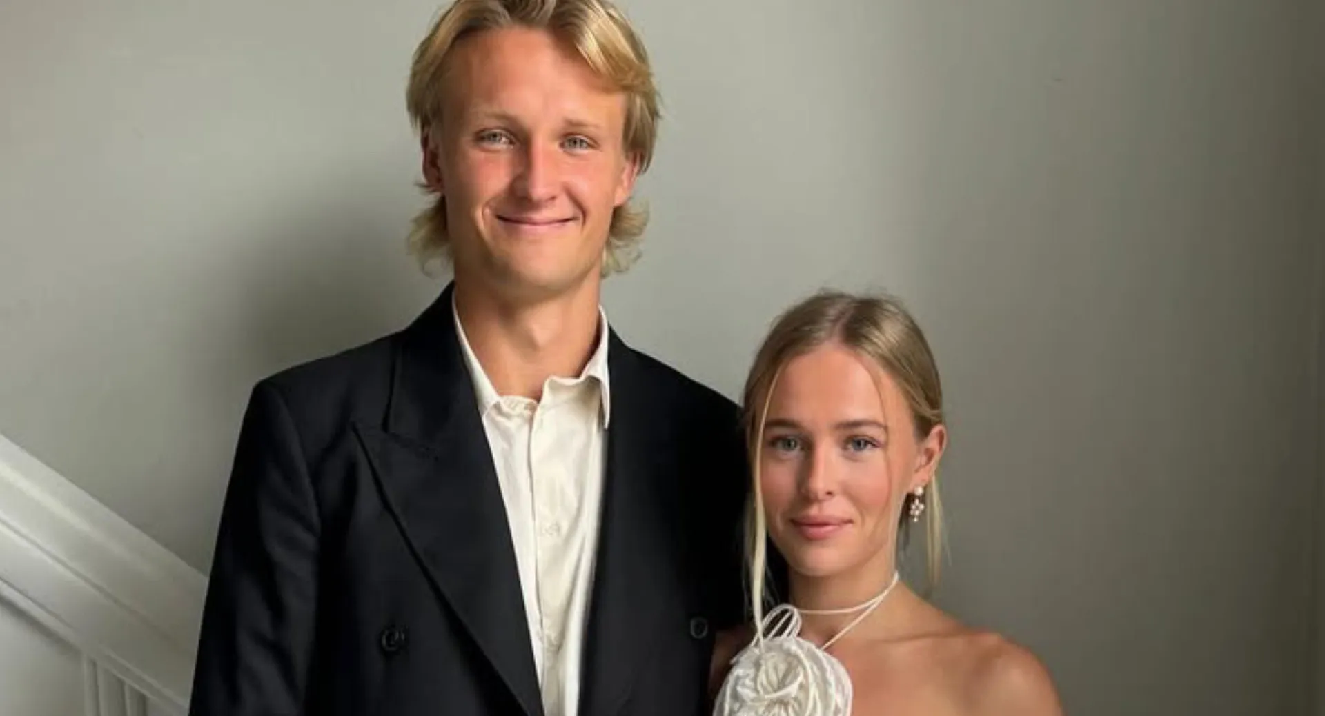 Kasper dolberg en vriendin