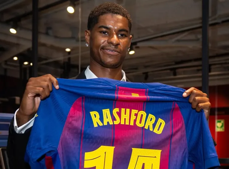 Rashford tells why he is 'grateful' to Man Utd after joining Barca