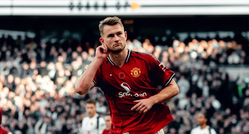 De Ligt says he is 'entering best phase of career physically and mentally' at Man Utd