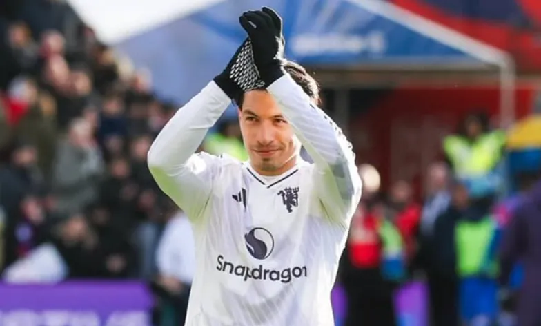 Lisandro Martinez says he is back doing 'what he loves most' after returning for Man Utd