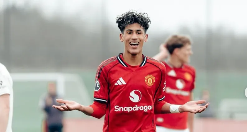 Manchester United youngster JJ Gabriel