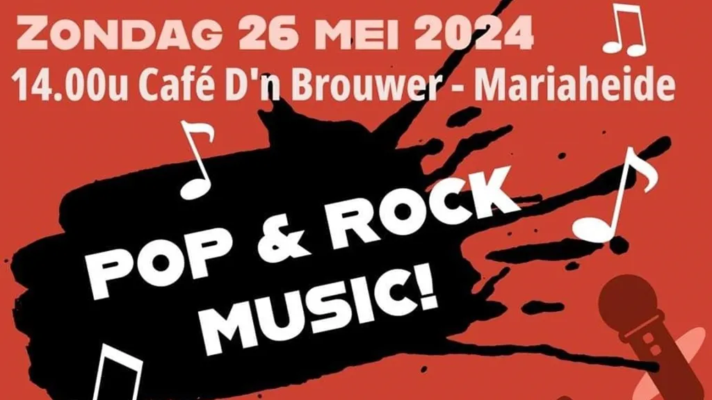 pop rock music zondag 26 mei 2024