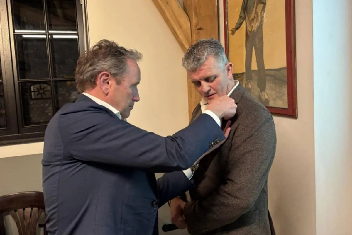 25-02-2026 Onderscheiding Gerard van Zutphen