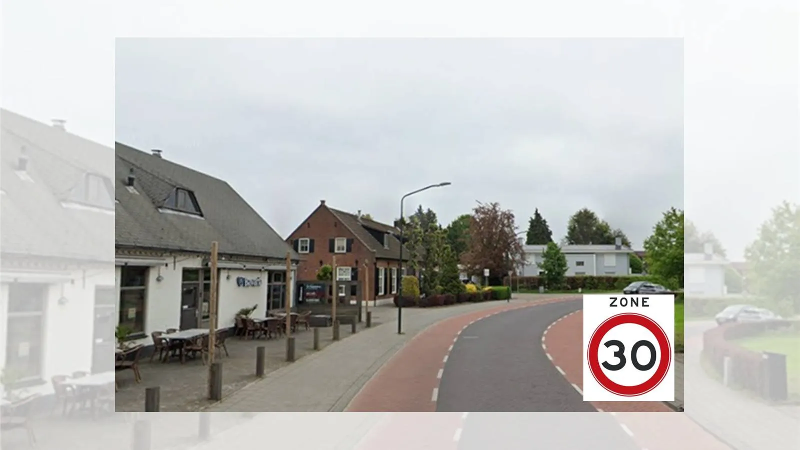 Doorgaande weg Erp 30 km
