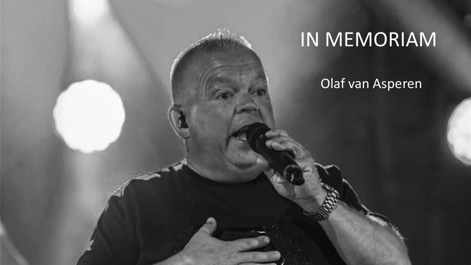 In Memoriam Olaf van Asperen