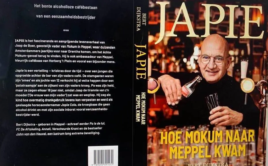 Boek 'Japie, hoe Mokum naar Meppel kwam' ligt bij de drukker