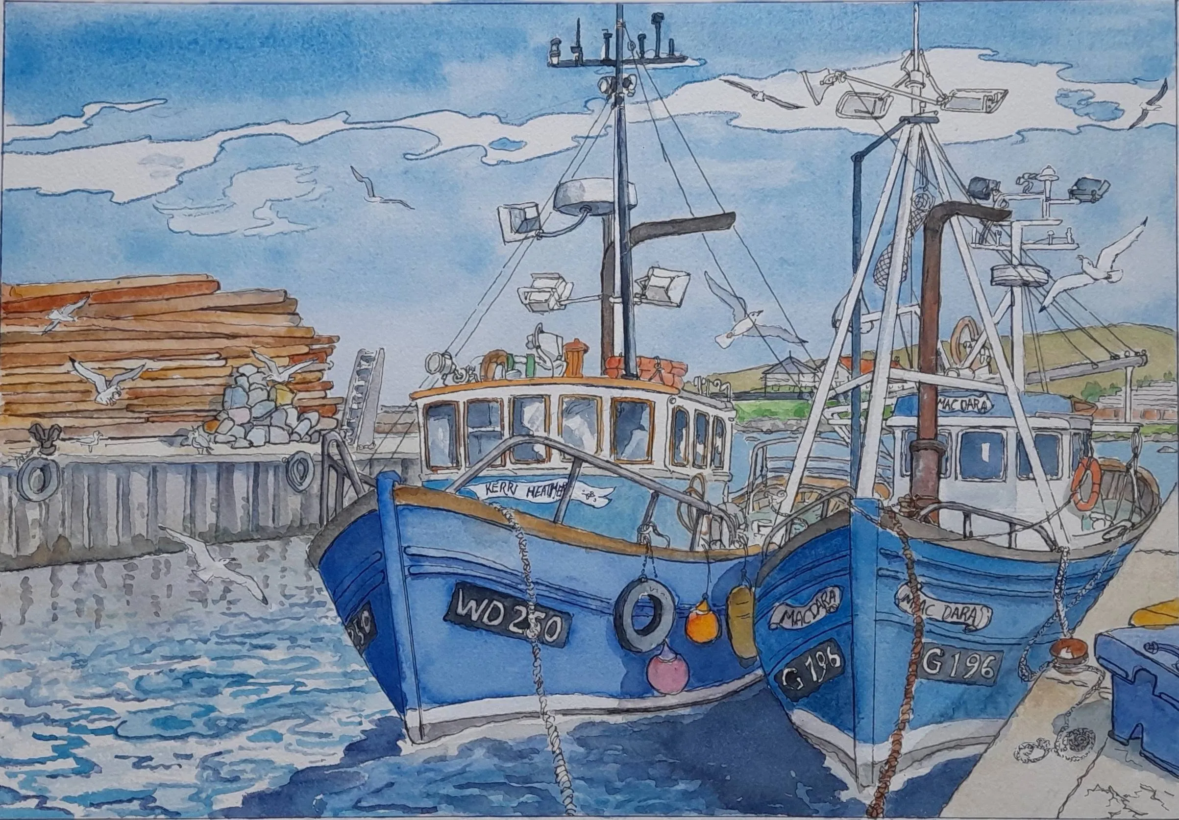 Opening Poortjes Expositie 'Mijn Ierse reis' in Cultuursalon Meppel