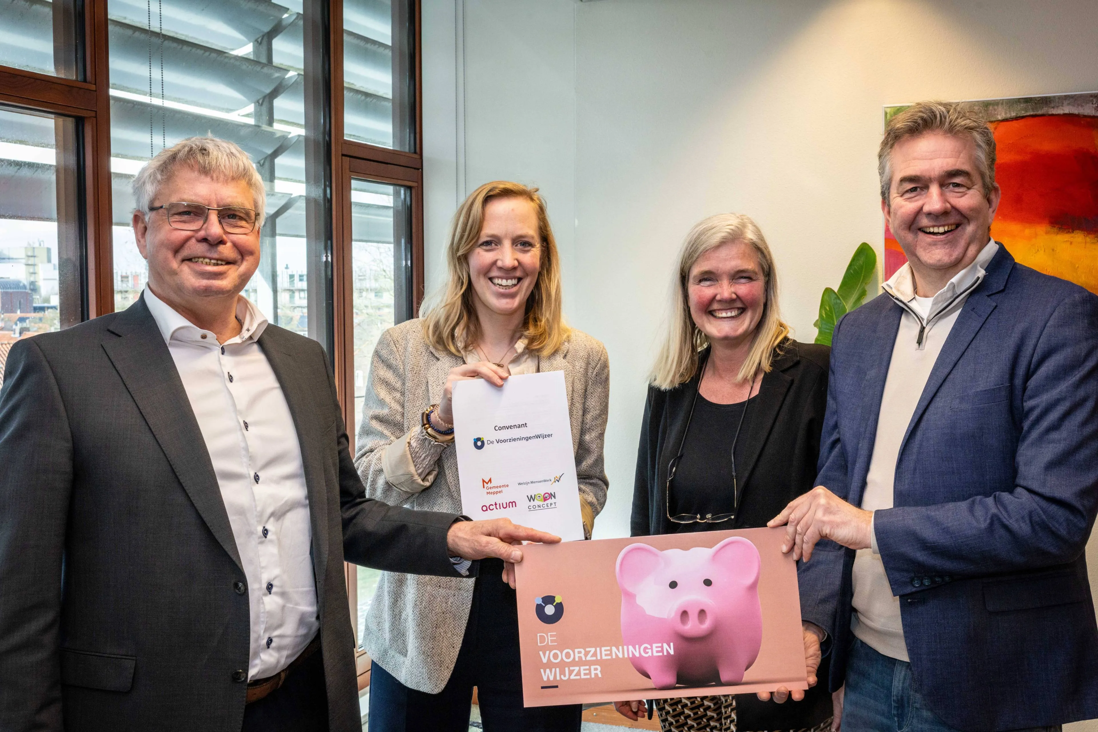 Gemeente Meppel, Woonconcept, Actium en Welzijn MensenWerk samen verder met VoorzieningenWijzer