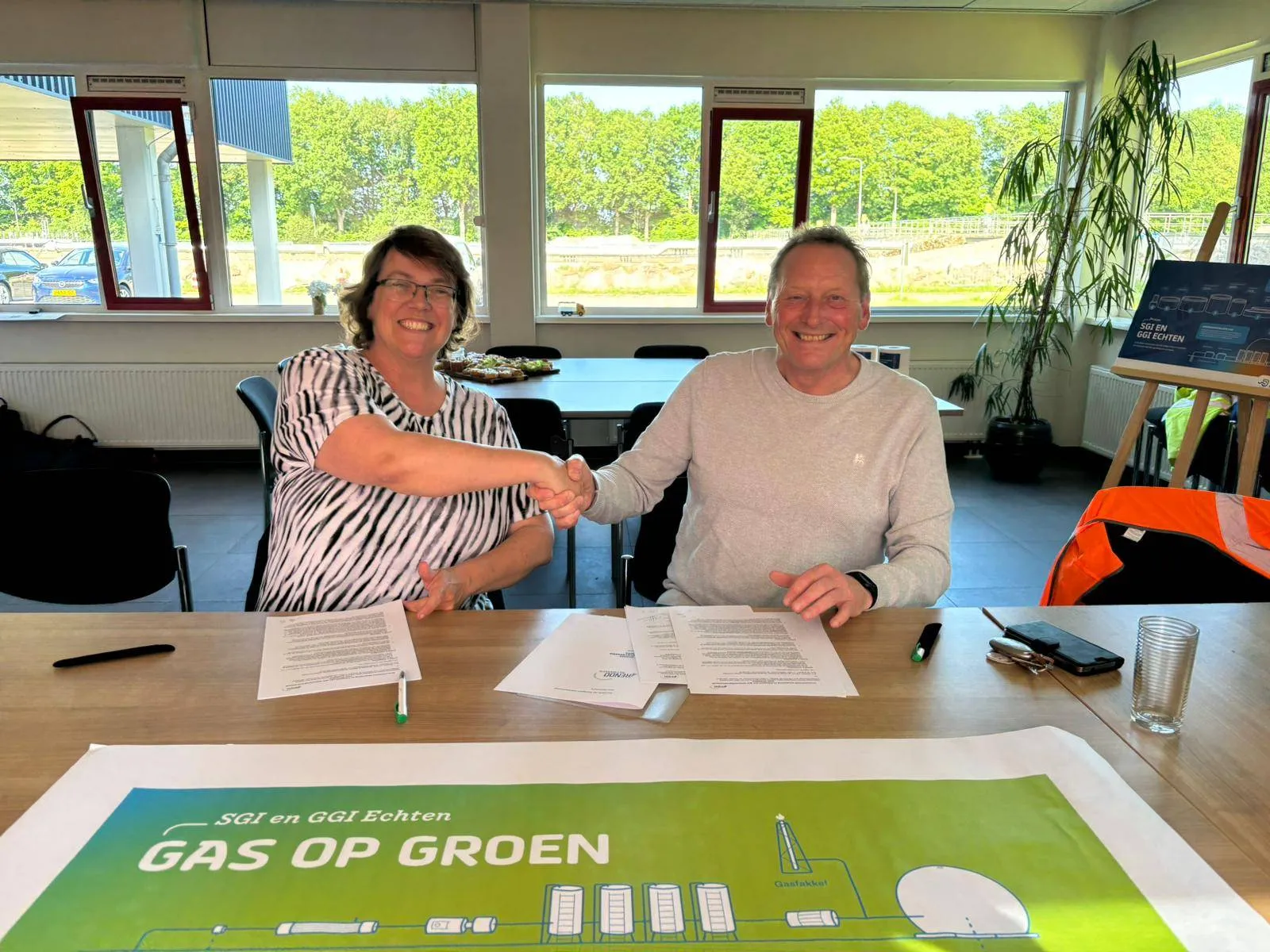 RENDO en WDOD werken samen bij levering groengas