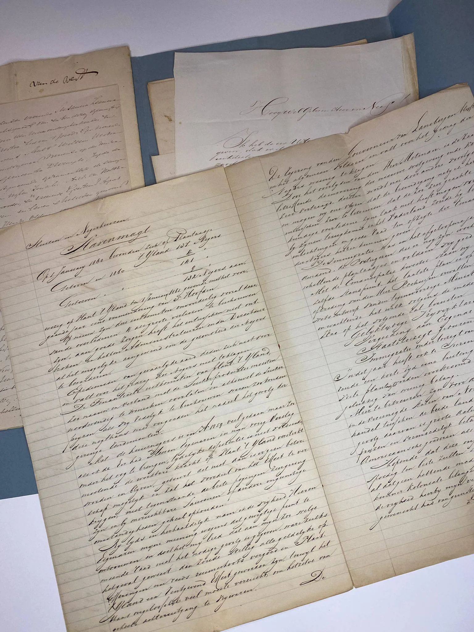 archief oldengaerde 0403 verslag plantages 1835