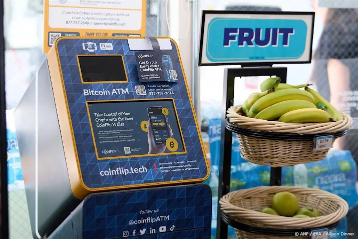 Wereldwijde toename van pinautomaten voor bitcoin, vooral in VS
