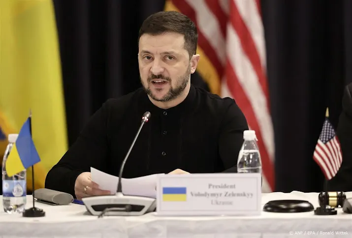 Zelensky hoopt op westerse vredestroepen in Oekraïne