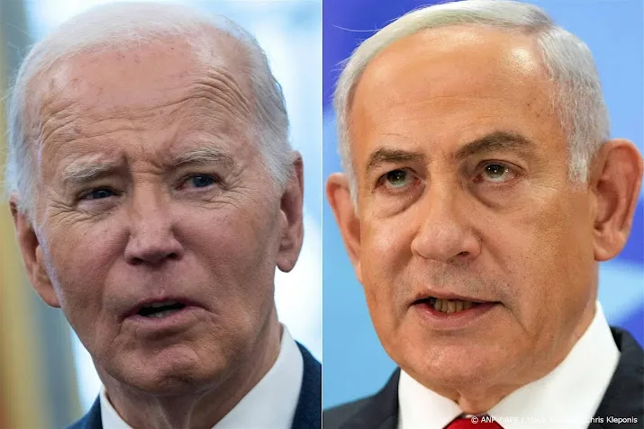 Netanyahu vertelt Biden over 'voortgang' in gesprekken over Gaza