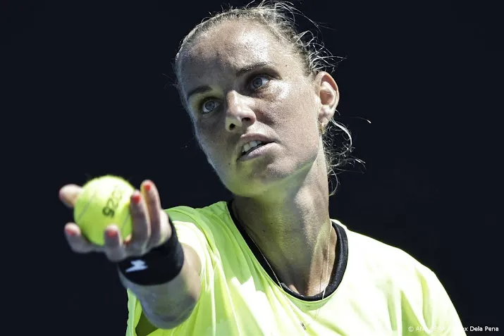 Tennisster Arantxa Rus uitgeschakeld op Australian Open