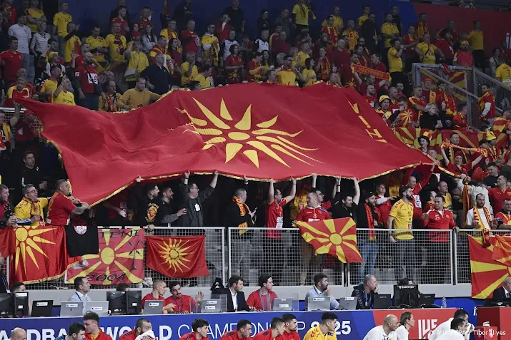 Boete Noord-Macedonië voor rellen op WK handbal tegen Oranje